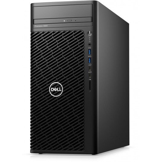 PC|DELL|Precision|3660|Business|Tower|CPU Core i7|i7-13700|2100 MHz|RAM 16GB|DDR5|4400 MHz|SSD 512GB|Graphics card Intel UHD Graphics 770|Integrated|ENG|Windows 11 Pro|Colour Black|Included Accessories Dell Optical Mouse-MS116 - Black;Dell Wired Keyboard