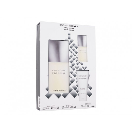 Eau de Toilette Issey Miyake L´Eau D´Issey Pour Homme, 125ml, Rinkinys