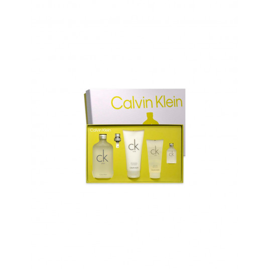 Calvin Klein Set Ck One Edt 200ml Body Lotion 100ml Gel 100mlmini 15ml@
