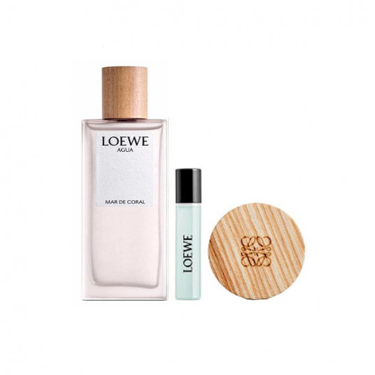  Loewe Agua Mar Coral Eau Toilette 100ml Set 