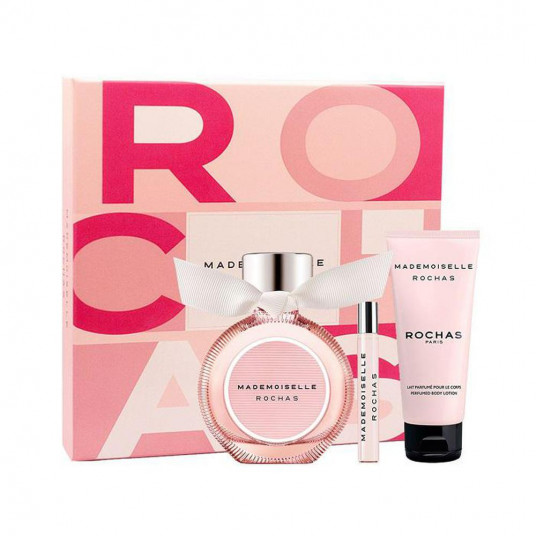  Rochas Mademoiselle Epv 90ml Leche Corporal 100ml 