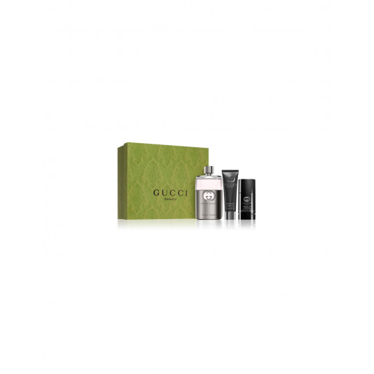 Set Gucci Guilty Homme Edt 90ml Desodorante 70g Gel 50ml@ 