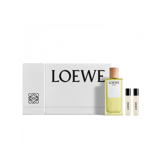  Set Agua Loewe Edt 100ml Mini 10ml Miami 10ml 