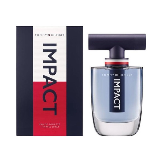Tommy Hilfiger Impact 100 ml EDT Spray +4 ml Travel EDT Spray For Men Gift Set