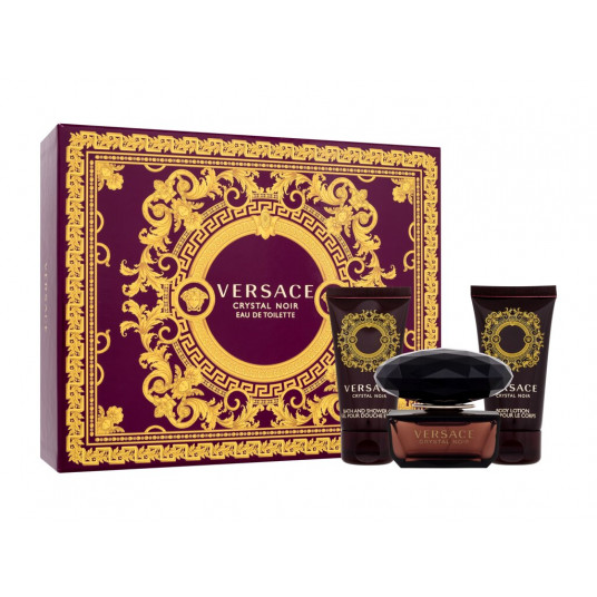 Eau de Toilette Versace Crystal Noir, 50ml, Rinkinys