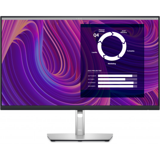 Dell Monitor P2723D 27 ", IPS, QHD, 2560 x 1440, 16:9, 5 ms, 350 cd/m², Black, 60 Hz, HDMI ports quantity 1 