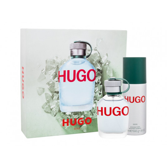 Eau de Toilette HUGO BOSS Hugo Man, 75ml, Rinkinys