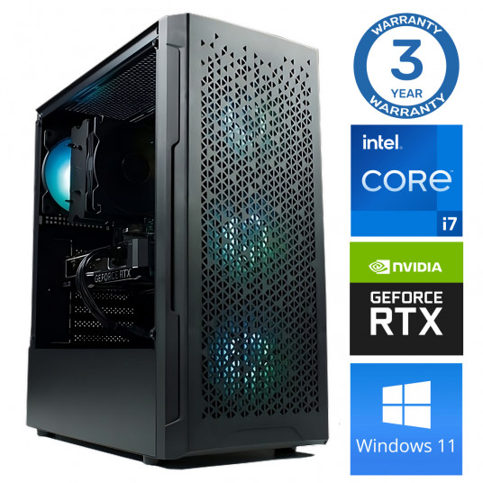 INTOP i7-12700F 32GB 500SSD M.2 NVME+2TB RTX3050 8GB WIN11Pro