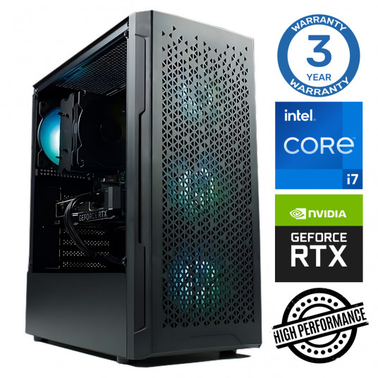  INTOP i7-12700F 32GB 500SSD M.2 NVME+2TB RTX3050 8GB no-OS 
