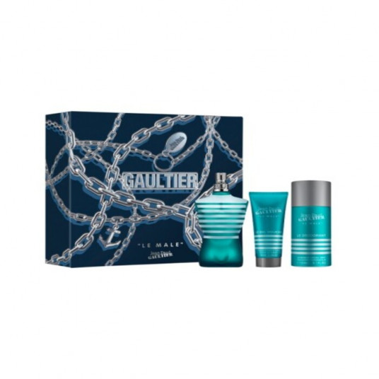 Jean Paul Gaultier Le Male EDT 125 ml + DEO VAPO 150 ml + SG 75 ml (man)