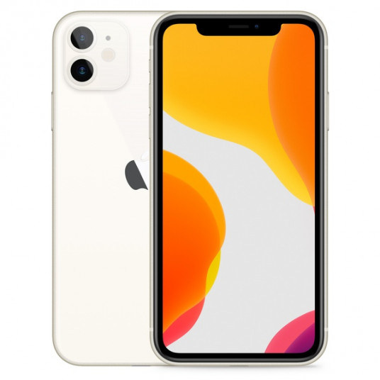  Išmanusis telefonas Apple iPhone 11 64GB White (Atnaujintas - A klasė) 