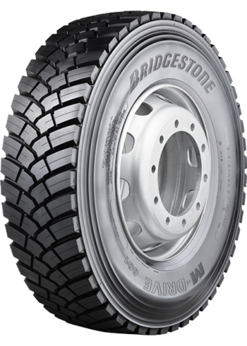 BRIDGESTONE 315/80R22.5 M-DRIVE 001 [156/150] K TL M+S 3PMSF /galinė, karjeri