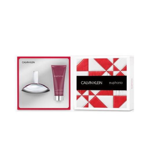  Calvin Klein BACK IN STOCK  Calvin Klein Euphoria 100ml EDP Spray  100ml Sensual Skin Lotion 
