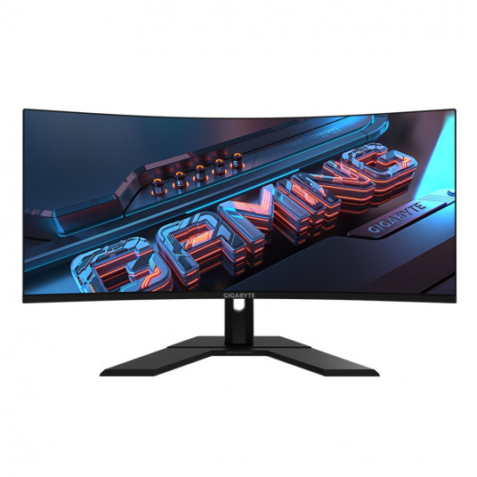  Gigabyte GS34WQC kompiuterio monitorius 86,4 cm (34") 3440 x 1440 pikseliai Wide Quad HD LCD Juoda 