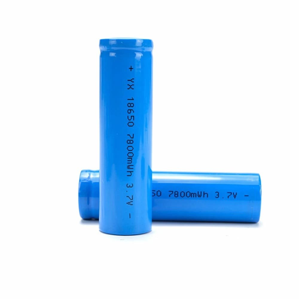 18650 3.7V 7800mWh Lithium Battery (2vnt)