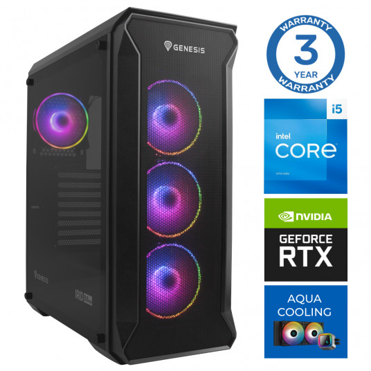  INTOP AQUA i5-13400F 64GB DDR5 2TB SSD M.2 NVME+2TB RTX4070 SUPER 12GB no-OS 