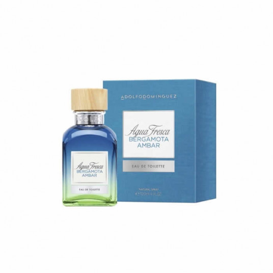  Adolfo Dominguez A D Agua Fresca Bergamota Ambar Edt Spray 120ml 