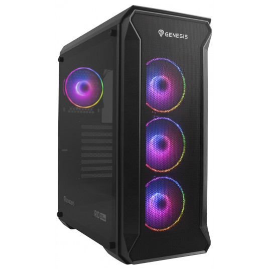  Stalinis Kompiuteris INTOP Genesis Irid 505 ARGB i7-12700F/32GB/1TB SSD/NVIDIA GeForce RTX 4070 12GB/DOS/RW31863NS 