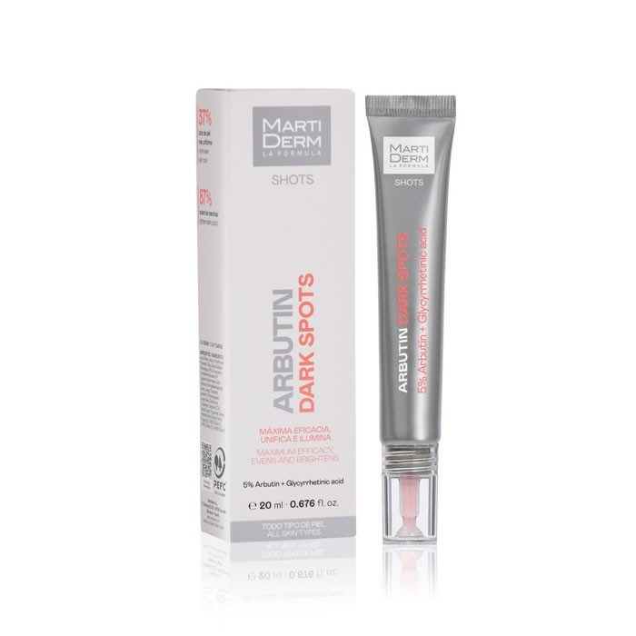 Veido gelis kremas Martiderm Arbutin Dark Spots, 20 ml