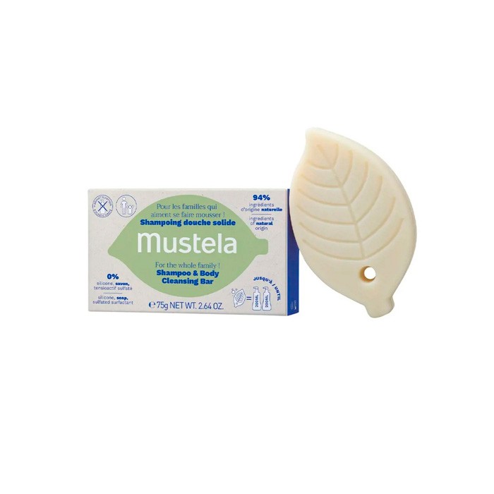 "Mustela" ekologiškas "Mustela" kietasis dušo šampūnas 75g