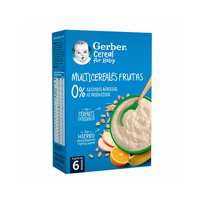 Gerber Daugiagrūdžiai vaisiai 0% 270g
