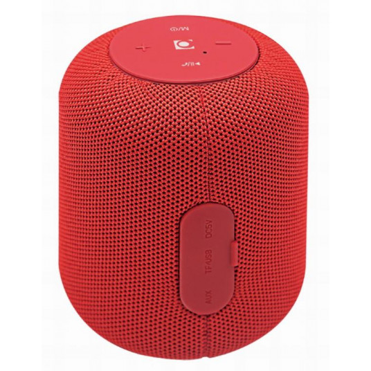  Portable Speaker|GEMBIRD|Portable/Wireless|1xMicroSD Card Slot|Bluetooth|Red|SPK-BT-15-R 