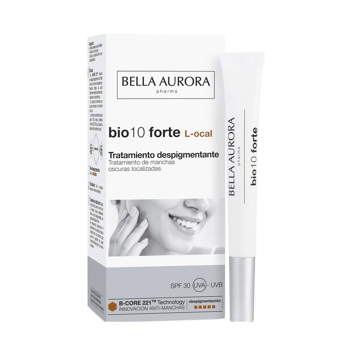 Bella Aurora Bio 10 Forte L-ocal Spf30 depigmentuojantis kremas  9ml