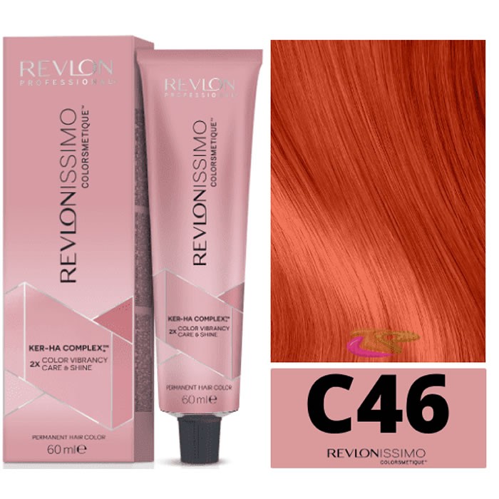 plaukų dažai Revlonissimo Cromatics C46-Tangerine Red 60ml