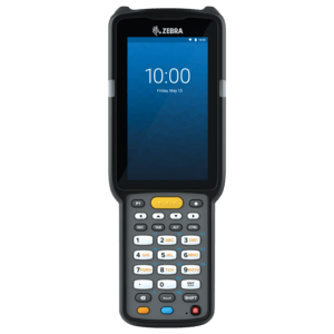 Zebra MC3300x, 1D, 10.5 cm (4), num., BT, Wi-Fi, NFC, Android, GMS