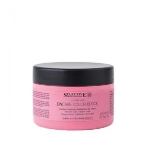 SELECTIVE ON CARE COLOR BLOCK MASK Plaukų spalvą fiksuojanti kaukė 200ml.