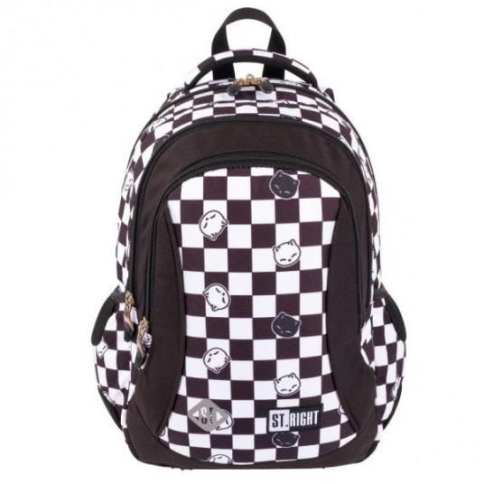 3-compartment backpack ST. RIGHT BP-26 Chess Cats