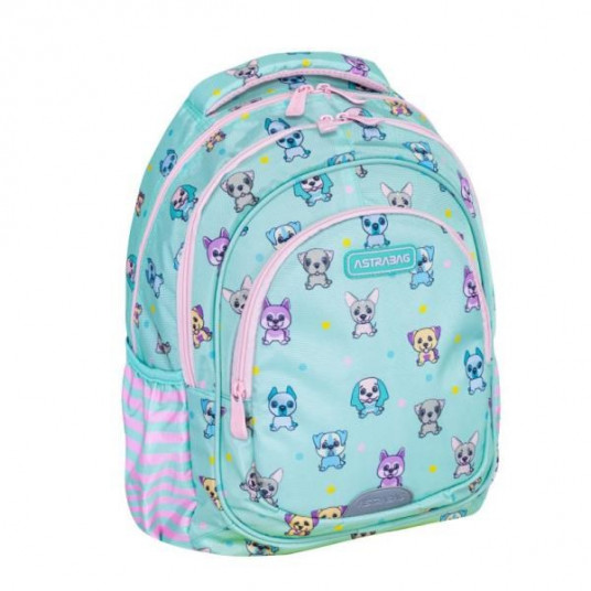 Astrabag Puppie's World AB330 Two-Compartment Backpack