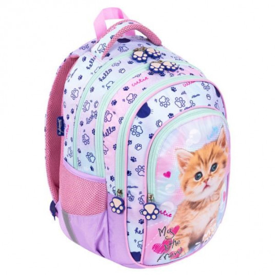 4-compartment backpack BPL-58 My Little Friend pastel Kitty