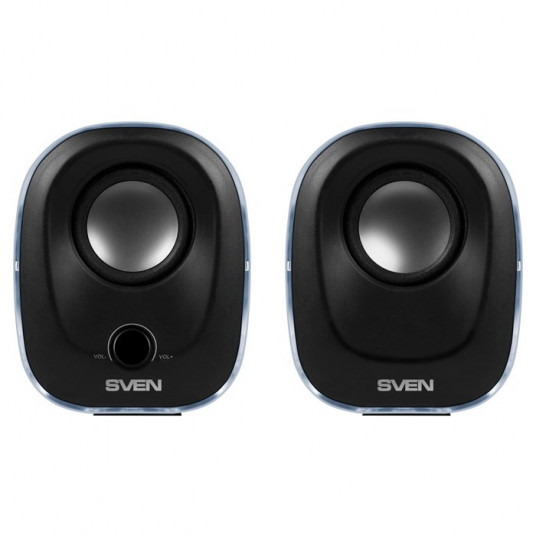  SVEN 330 2.0 SPEAKERS BLACK USB 2X2.5W 