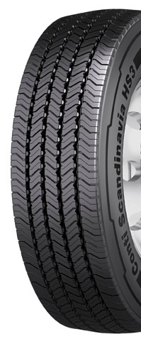 CONTINENTAL 385/65R22.5 SCANDINAVIA HS3 20PR 160K TL M+S 3PMSF /priekis