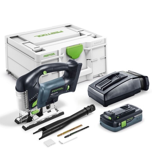 Akumuliatorinis siaurapjūklis FESTOOL CARVEX PSBC 420 HPC 4,0 EBI-Plus 576532