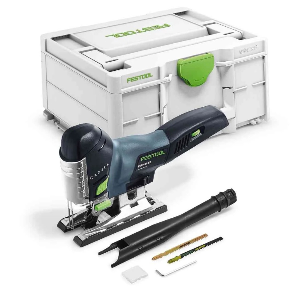 Akumuliatorinis siaurapjūklis FESTOOL CARVEX PSC 420 EB-Basic 576521