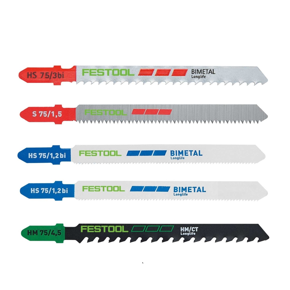 Pjūkliukų siaurapjūkliui rinkinys FESTOOL STS-Sort/21 P/M/B 578072