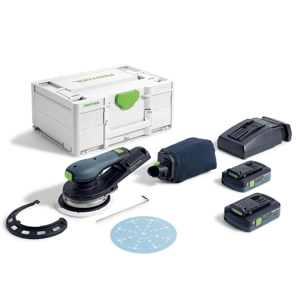 Akumuliatorinis ekscentrinis šlifuoklis FESTOOL ETSC 2 150 4,0 I-Plus 577726