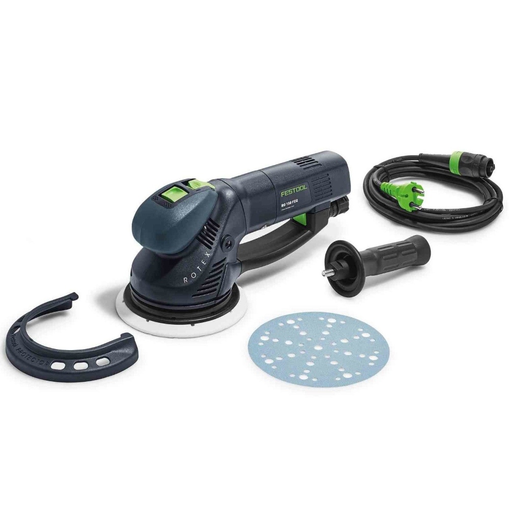 Ekscentrinis šlifuoklis su pavara FESTOOL ROTEX RO 150 FEQ 575066