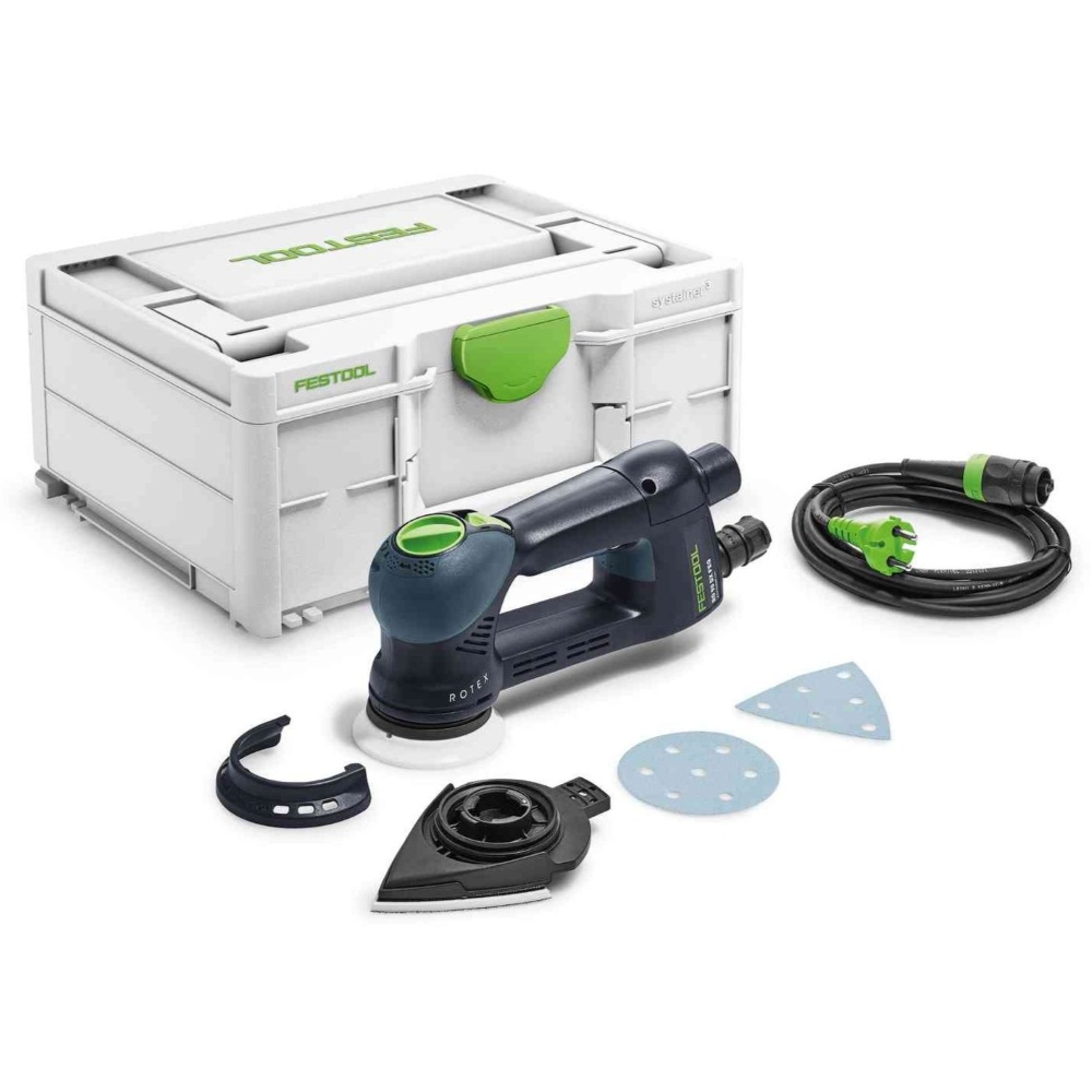 Ekscentrinis šlifuoklis su pavara FESTOOL ROTEX RO 90 DX FEQ-Plus 576259