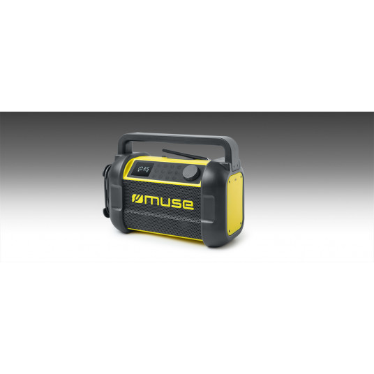  Kolonėlė Muse M-928 BTY Wireless, Black/Yellow 