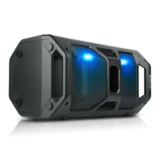  REAL-EL X-757 "Bluetooth" nešiojamasis garsiakalbis su LED RGB apšvietimu, 50 W, juodas 