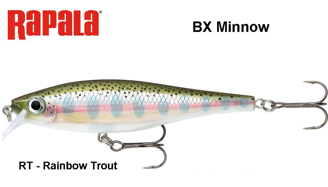 Vobleris Rapala BX Minnow BXM Rainbow Trout 7 cm