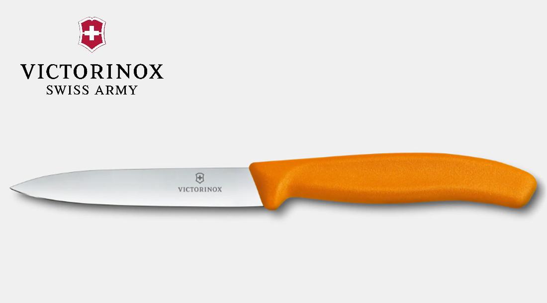 Virtuvinis peilis VICTORINOX 6.7706L119 Oranžinis .