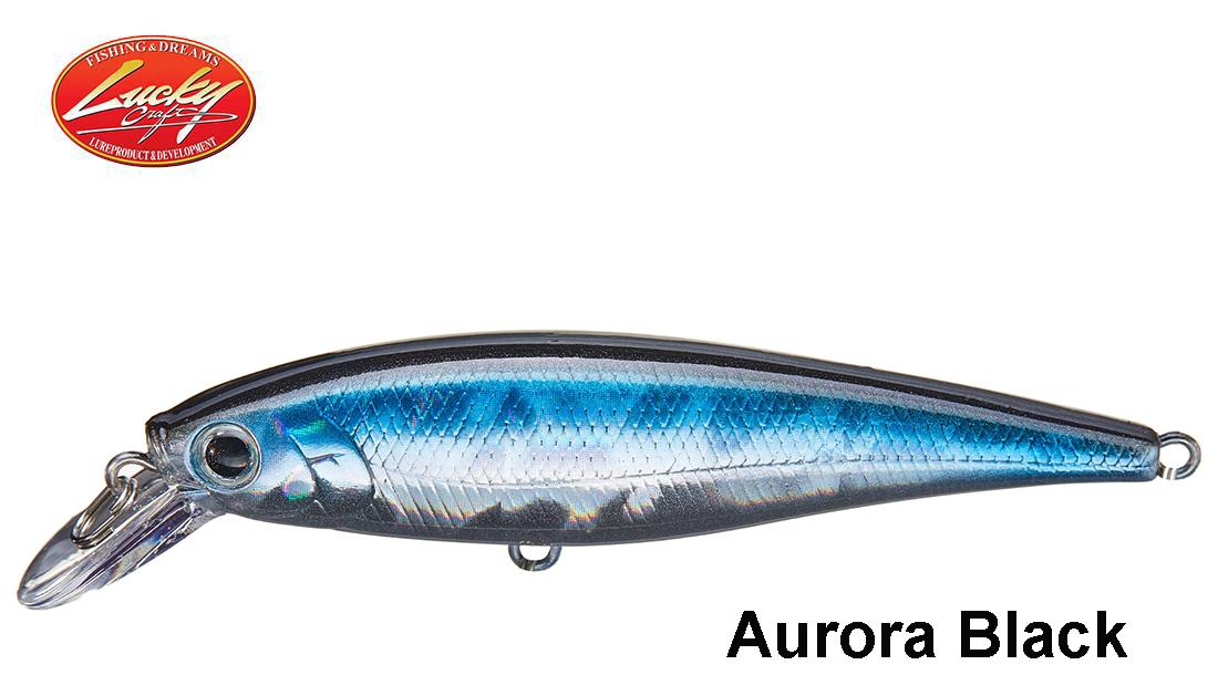 Vobleris Lucky Craft Pointer SP Suspending Jerkbait Aurora Black 7.8 cm