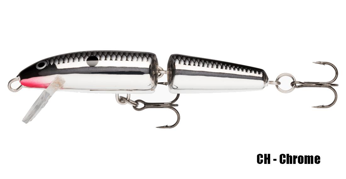 Vobleris Rapala Jointed Floating J13CH Chrome 13,0 cm, 18 g 13 cm