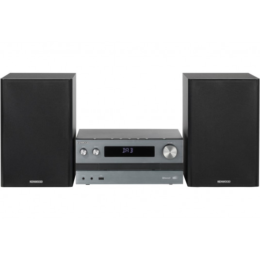  Kenwood M-918DAB-H garso kolonėlių komplektas namams Namų garso mikro sistema 10 W Aliuminis, Juoda 