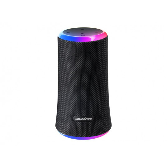  Portable Speaker|SOUNDCORE|Flare 2|Waterproof/Wireless|Bluetooth|Black|A3165G11 