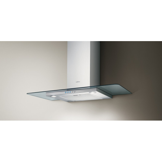 Montuojamas prie sienos kamino tipo gartraukis Elica FLAT GLASS IX/A/60